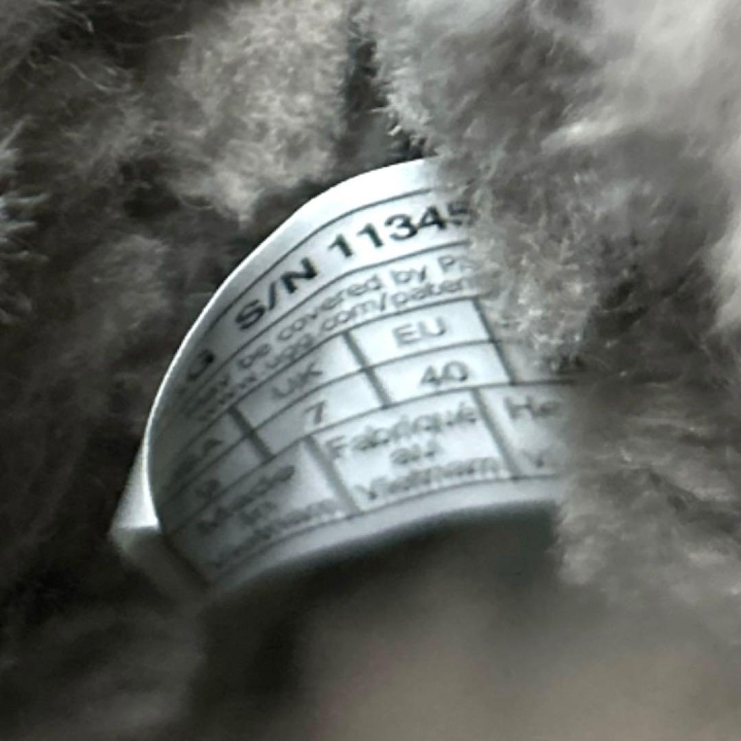 UGG 厚底ムートンブーツ、靴、レディース、サイドゴア