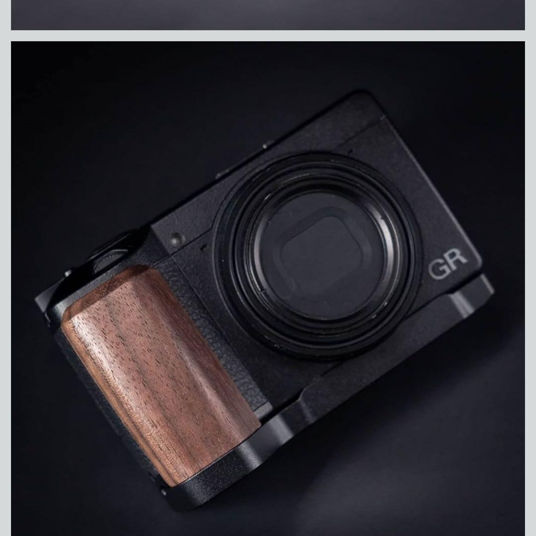 RICOH GR3 GRIII GR3X 用 ウッドグリップ（9999円で購入）
