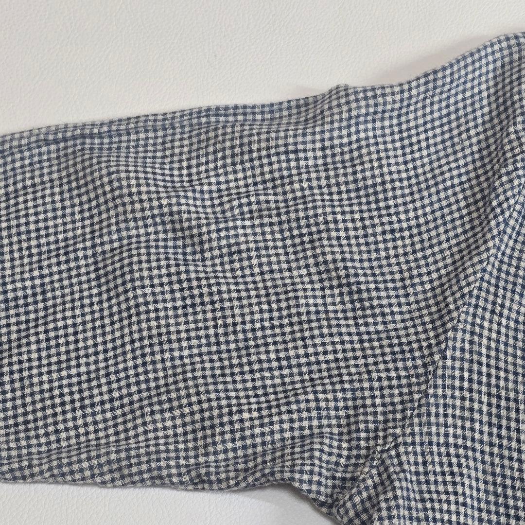 45R フォーティファイブアール　ふわふわ二重織deTシャツブラウス　インディゴ