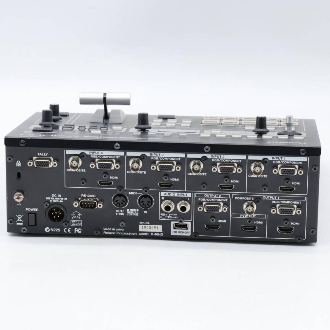 美品 ローランド マルチフォーマット・ビデオ・スイッチャー V-40HD