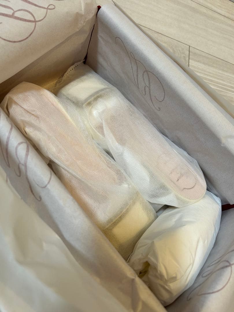 【美品】 ロジェヴィヴィエ　ミュール　37 アイボリー