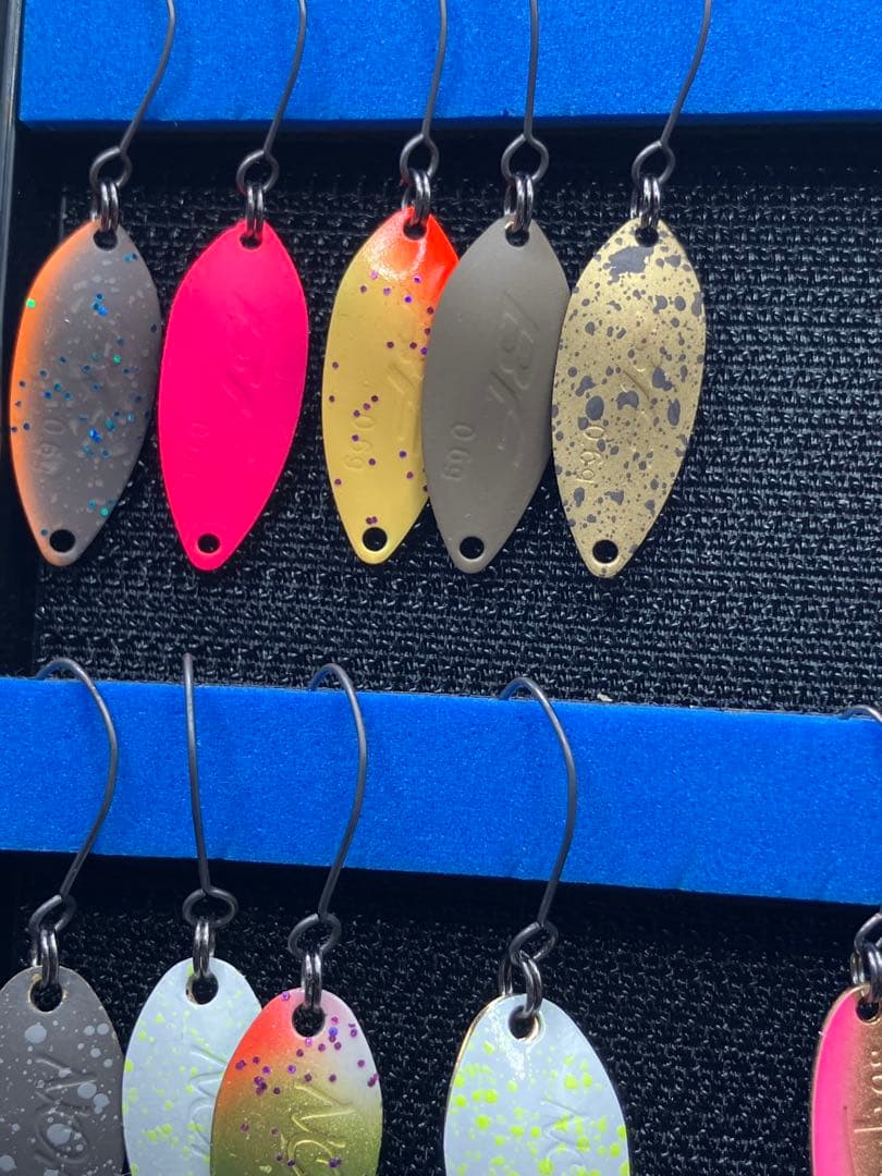 hh289 エリアトラウト　スプーン40枚セット　ケース付き