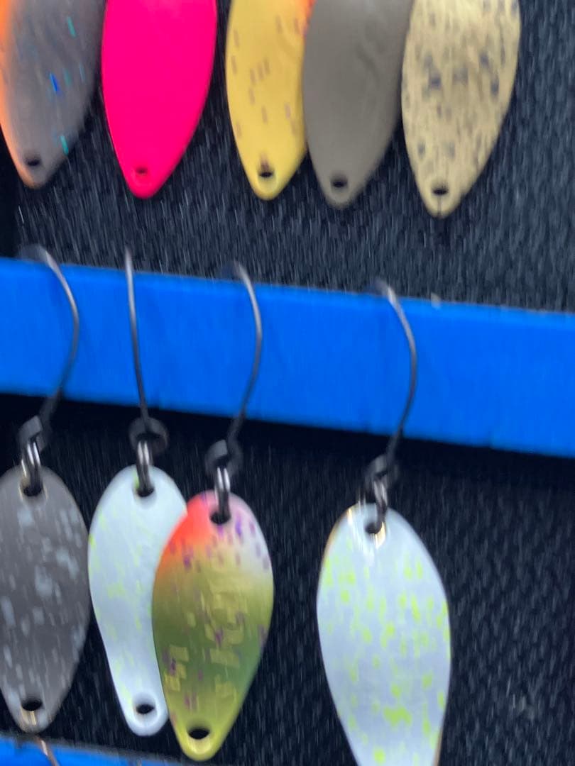 hh289 エリアトラウト　スプーン40枚セット　ケース付き