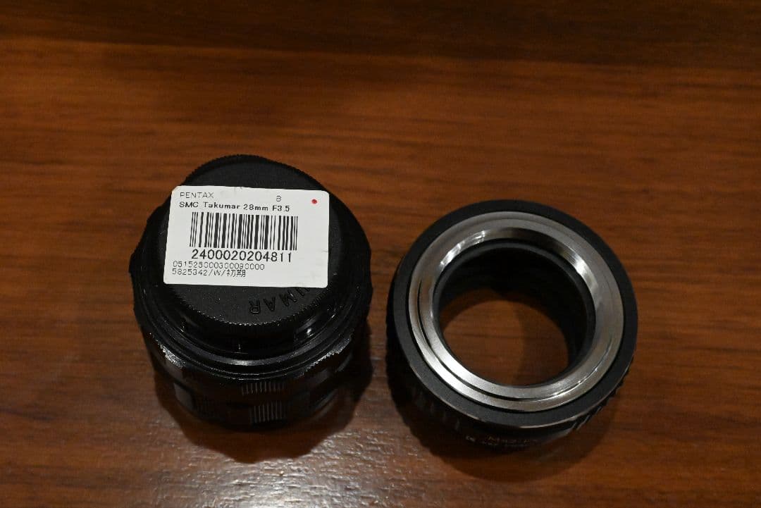 PENTAX SMC Takumar 28mm f/3.5レンズ