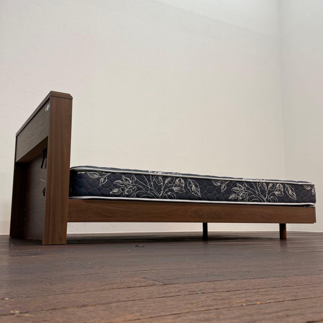 H112K46 展示品 France Bed メモリーナ65 セミダブルベット