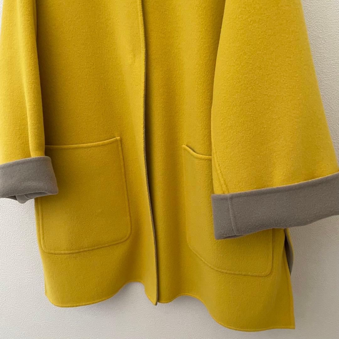 UNITED ARROWS バイカラーリバーミドルコート