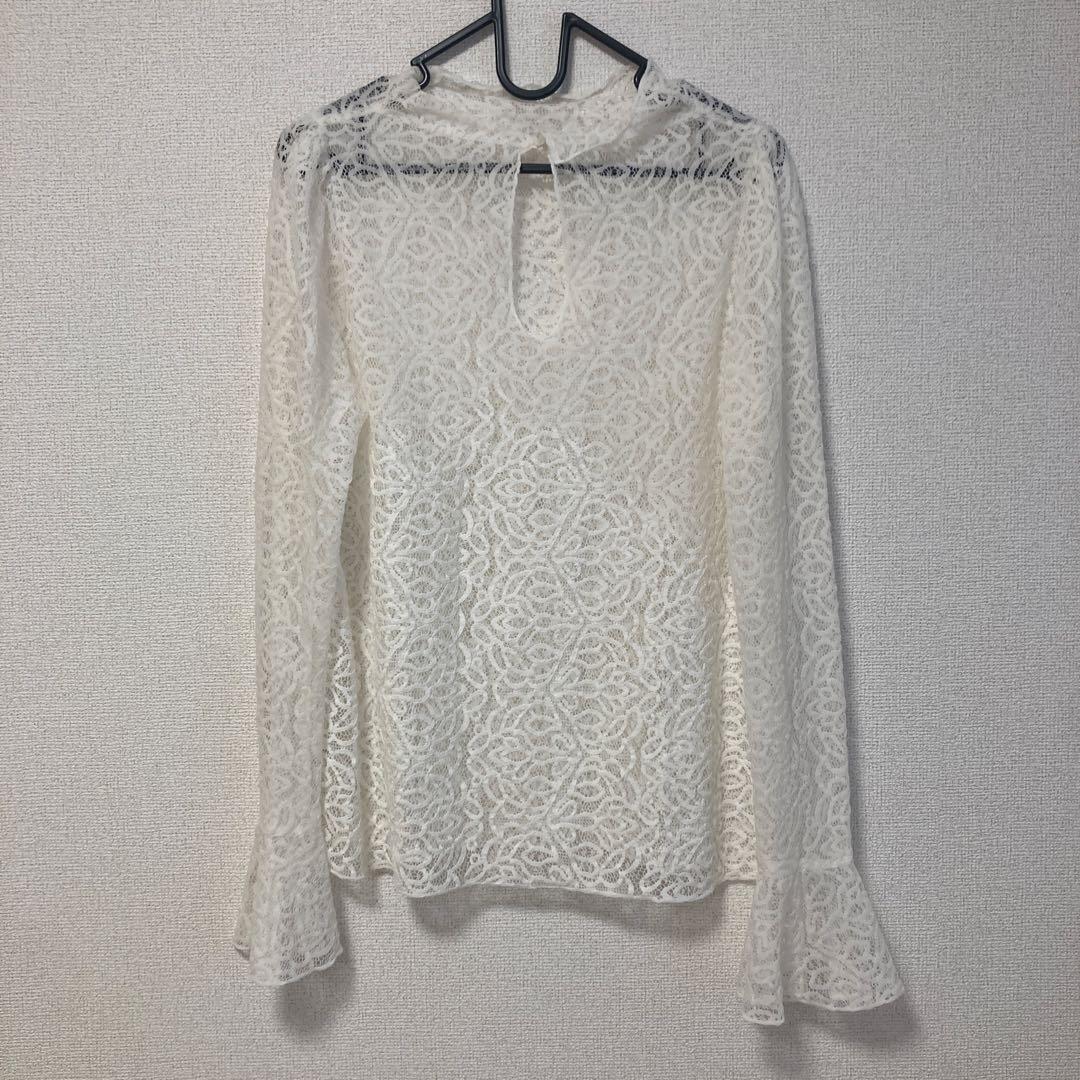 【GALLARDA GALANTE】刺繍レースブラウス