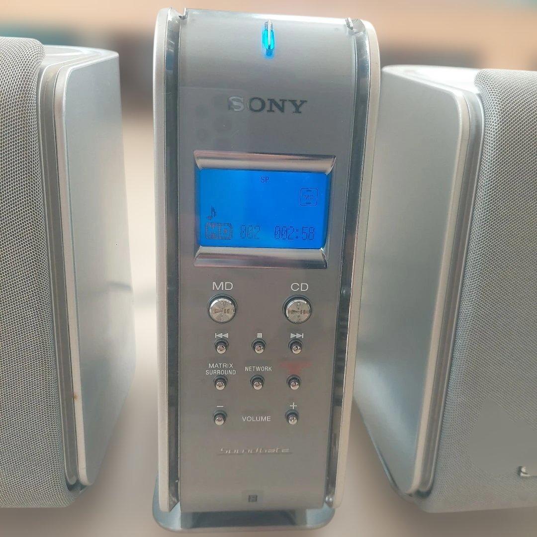 リモコン付き　SONY　CD　MD　コンポ 【LAM-Z05】