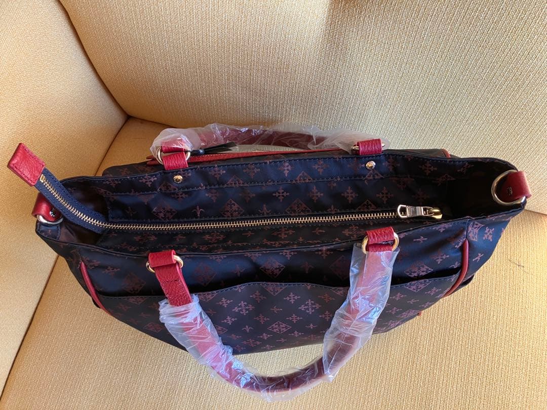 新品未使用 russet ラシット 2way トート モノグラム ショルダー