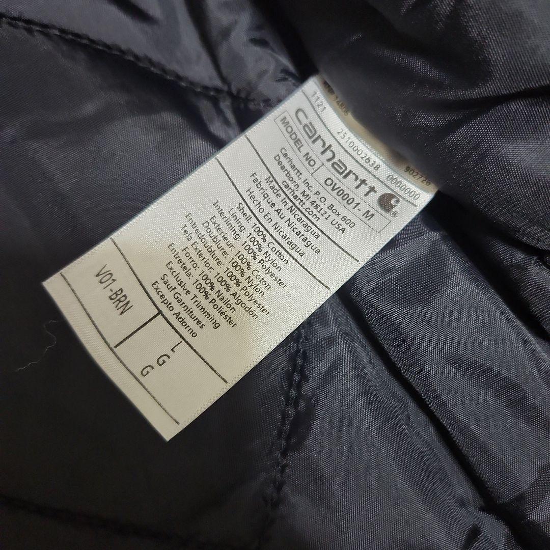 Carhartt ブラウン ダックベスト