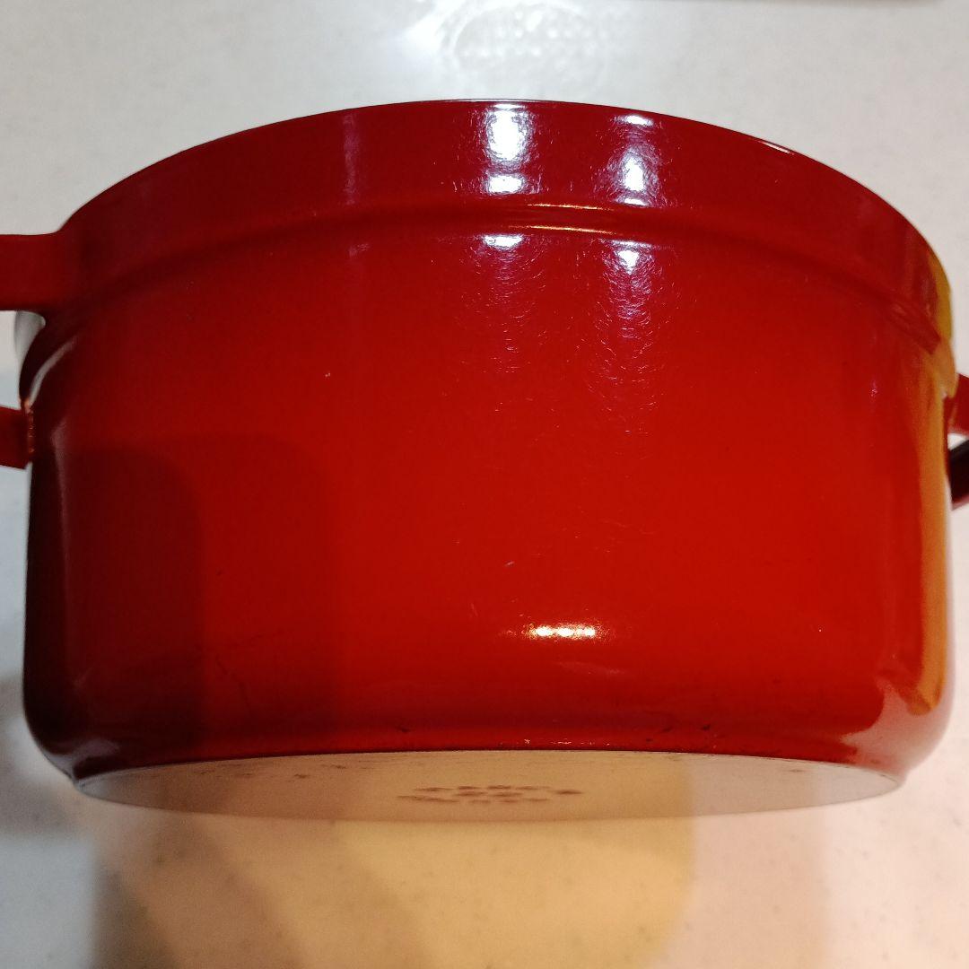 Staub (ストウブ) ピコ・ココット ラウンド 22cm レッド 赤 両手鍋