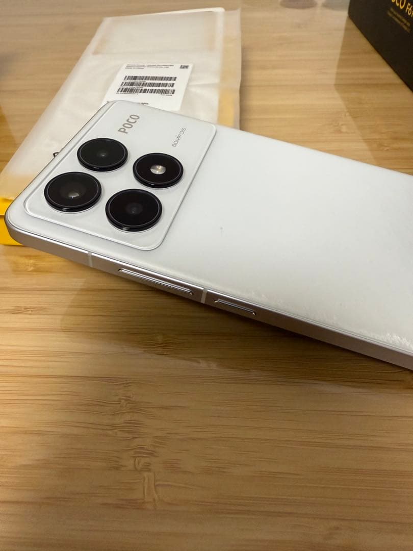 POCO F6 Pro ホワイト 12GB 256GB 120W充電