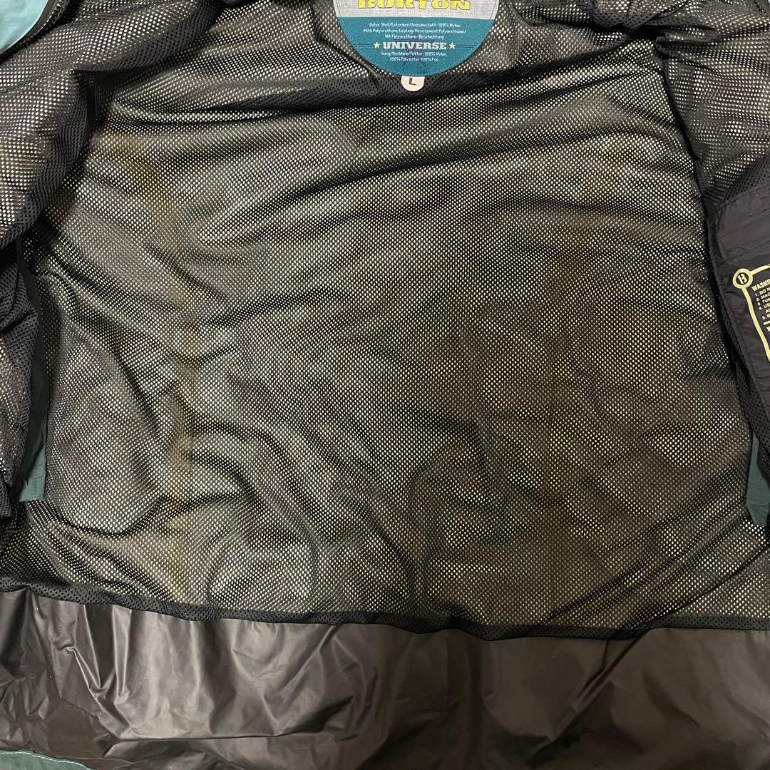 Burtonバートンスキーウェアスノーボードジャケット上着青ブルー水色紺ネイビー