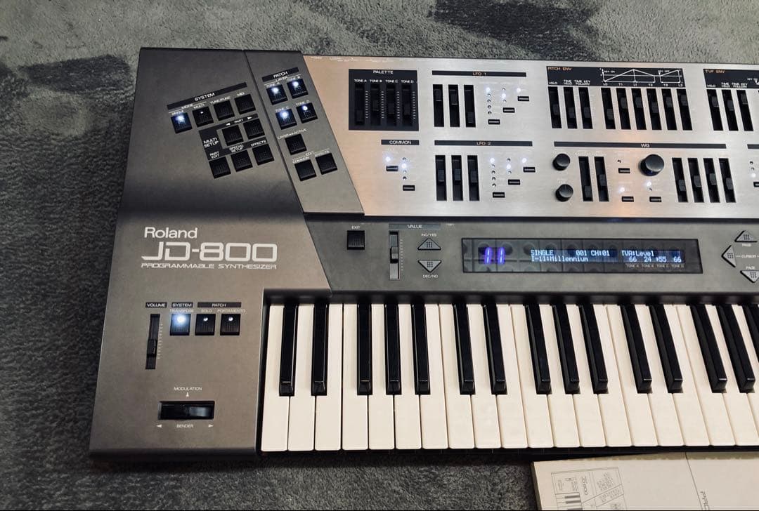 Roland シンセサイザー JD-800 メンテナンス品