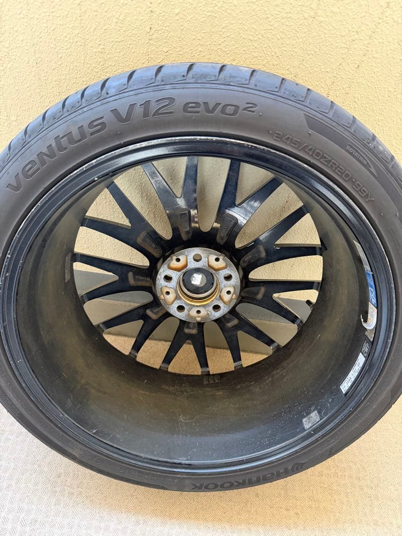 み*ゆ様 値下げ レイズ　ホムラ　ホイールタイヤセット 20インチ8.5＋45