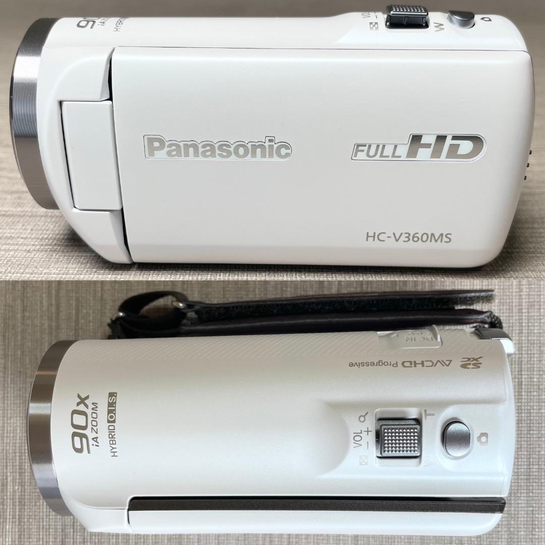 美品✨Panasonic HC-V360MS 16GB HDビデオカメラ 送料込