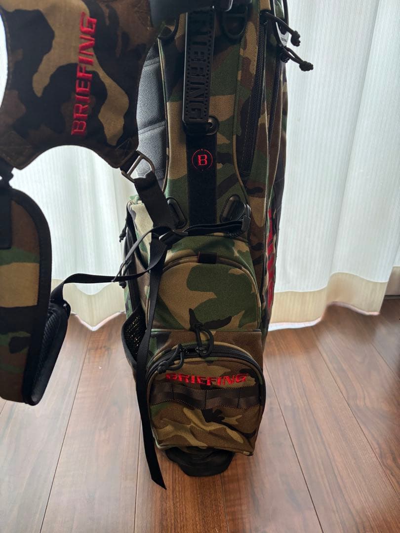 ブリーフィング　CR-4 ウッドランドカモ　迷彩　 キャディバッグ ヘッドカバー