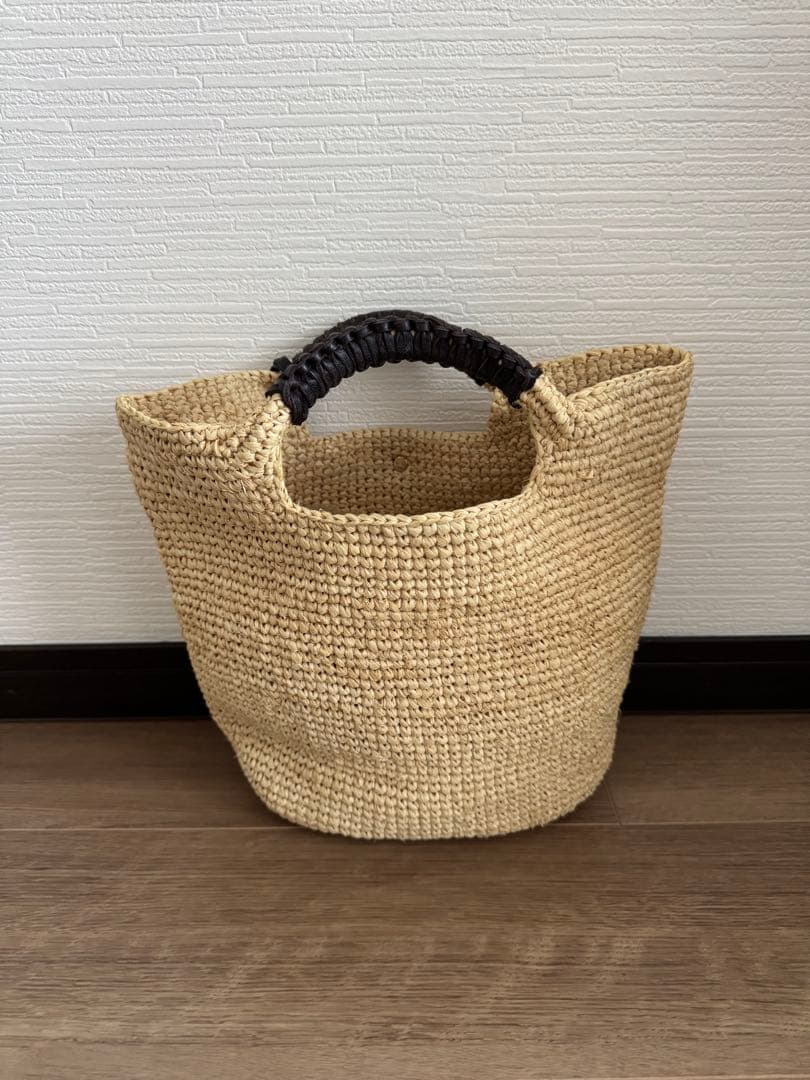 ヘレンカミンスキー　ラフィアカゴバッグ