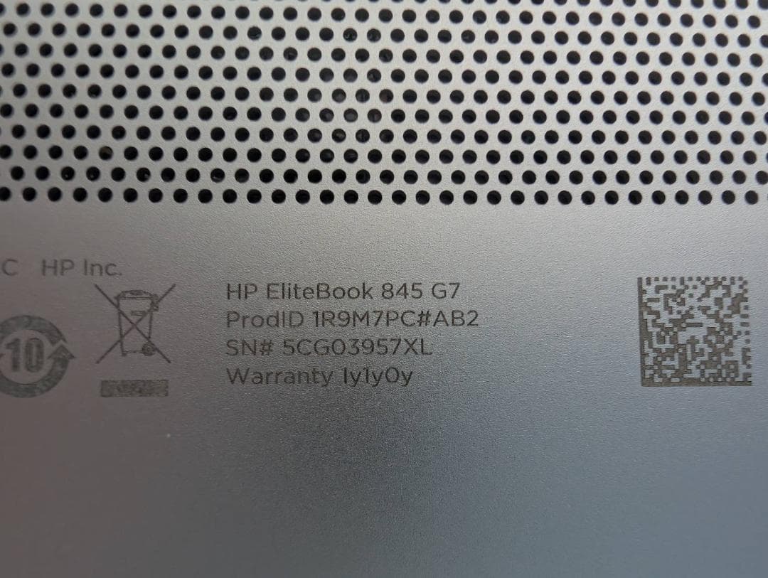 ☆高性能☆ HP EliteBook Ryzen7 4750U 16GB SSD