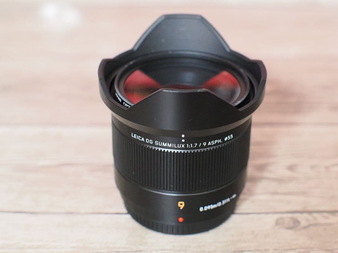美品lumix Leica DG summilux H-X09 9mm F1.7