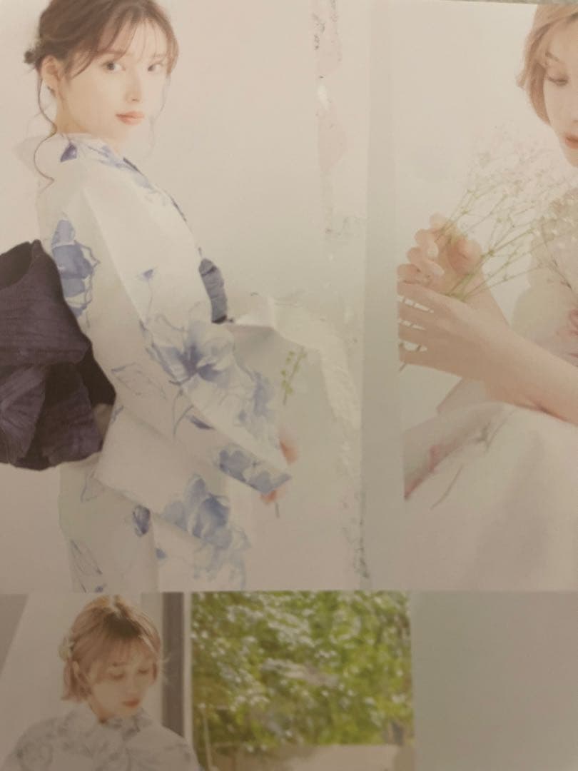 浴衣 dita 凪の藤ながれ