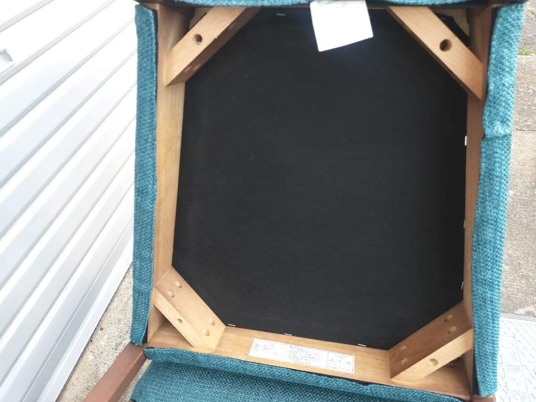 ニトリ NITORI アルナス ダイニングチェア グリーン 2脚セット