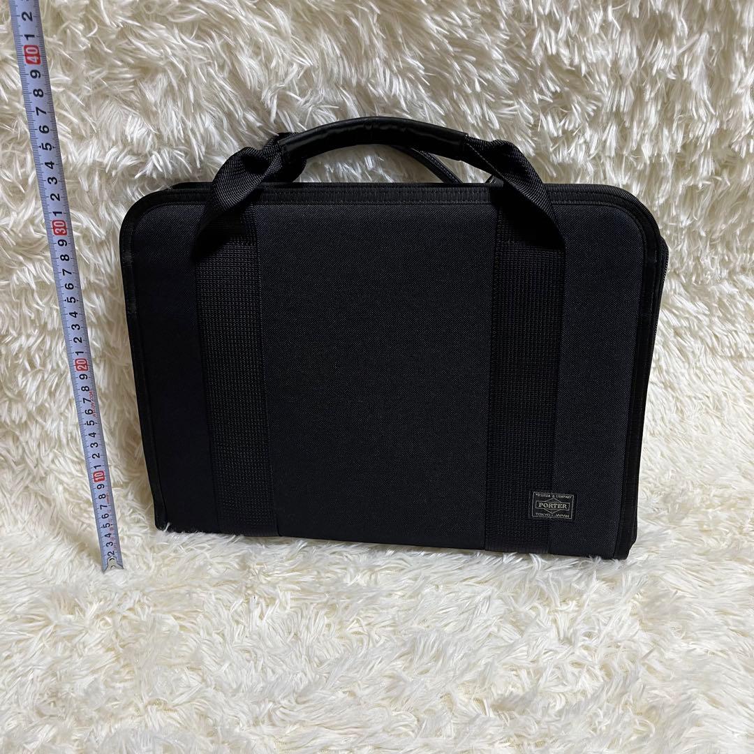 【極美品】PORTER CLIPビジネスバッグ 薄型　A4収納可