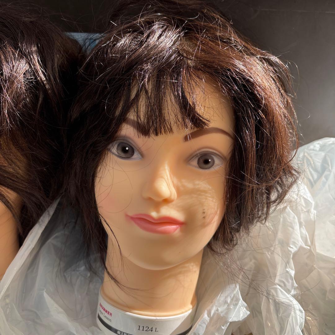 ユーカリージャパン　カットウィッグ国家試験練習用10個セット　値下げあり