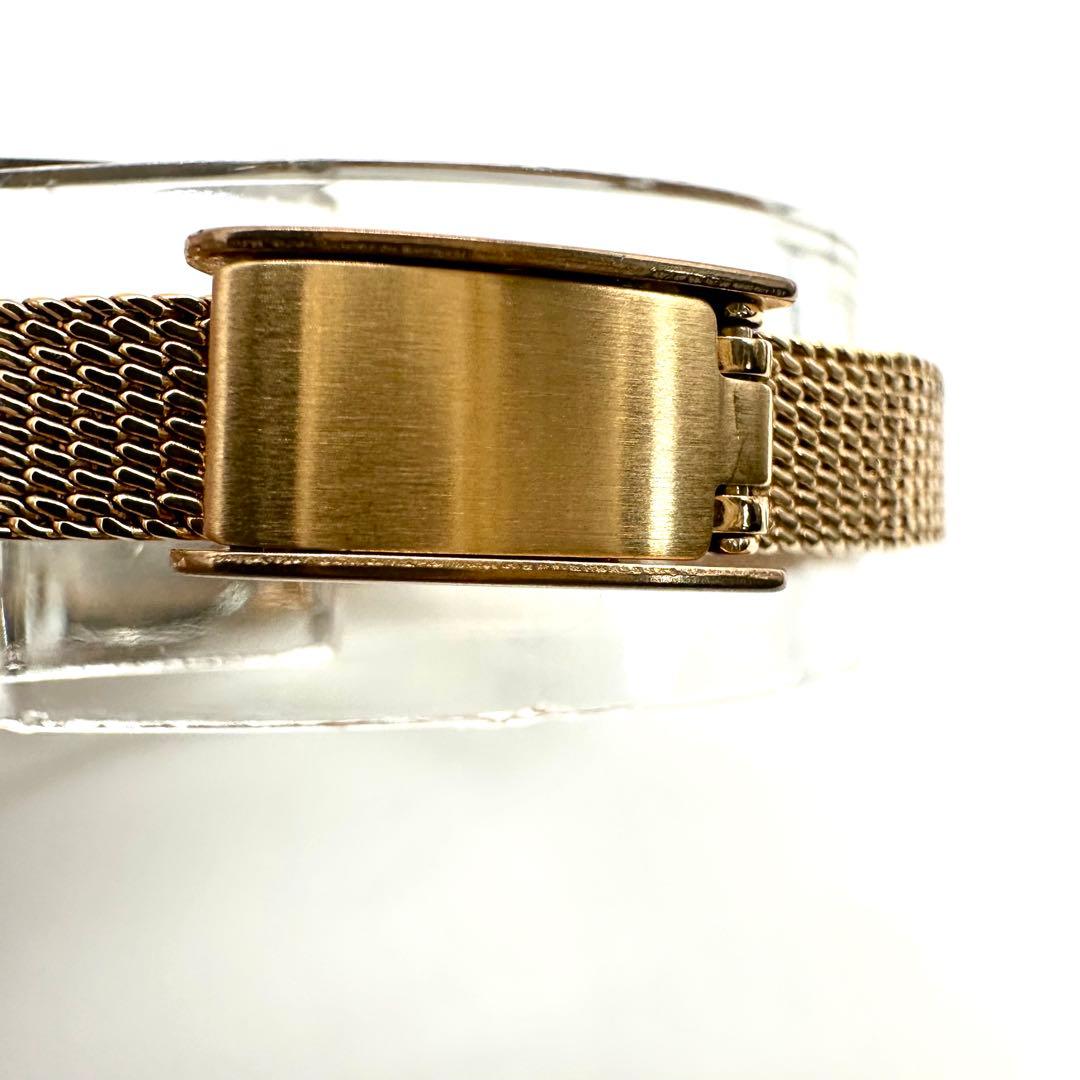 美品★ete★エテ★ピンクゴールド 腕時計 2Pダイヤ オーバルフェイス 限定品