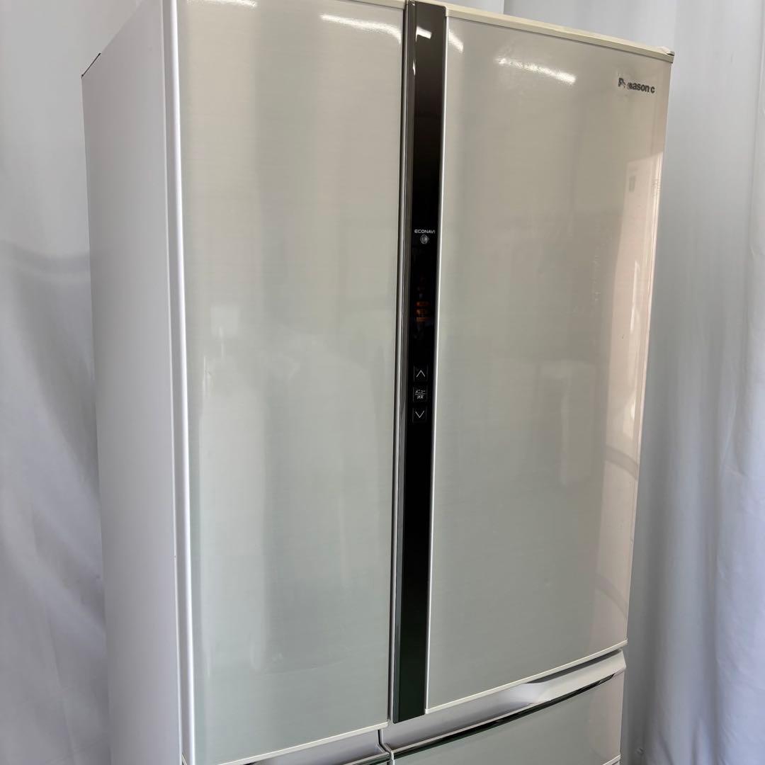 598⭕️冷蔵庫　大型　500-600ℓ　フレンチドア　設置無料　中古　安い