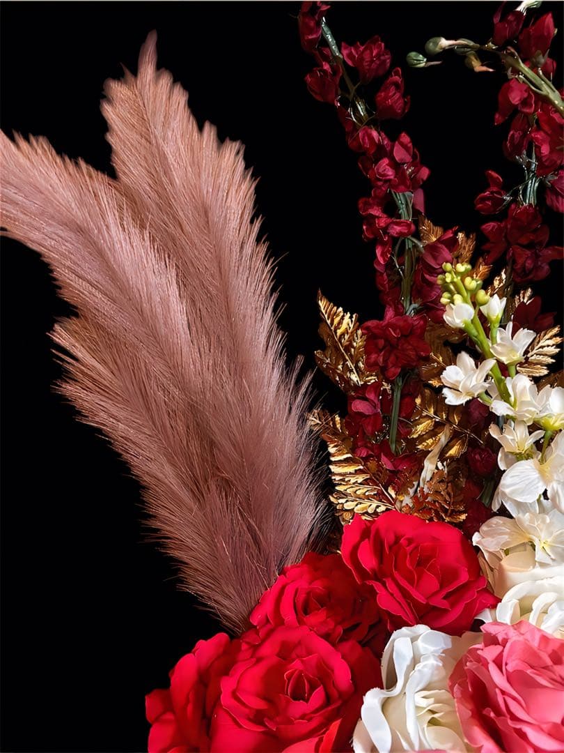 光触媒　人工観葉植物　ウォールグリーン　フェイクグリーン　ラグジュアリーローズ