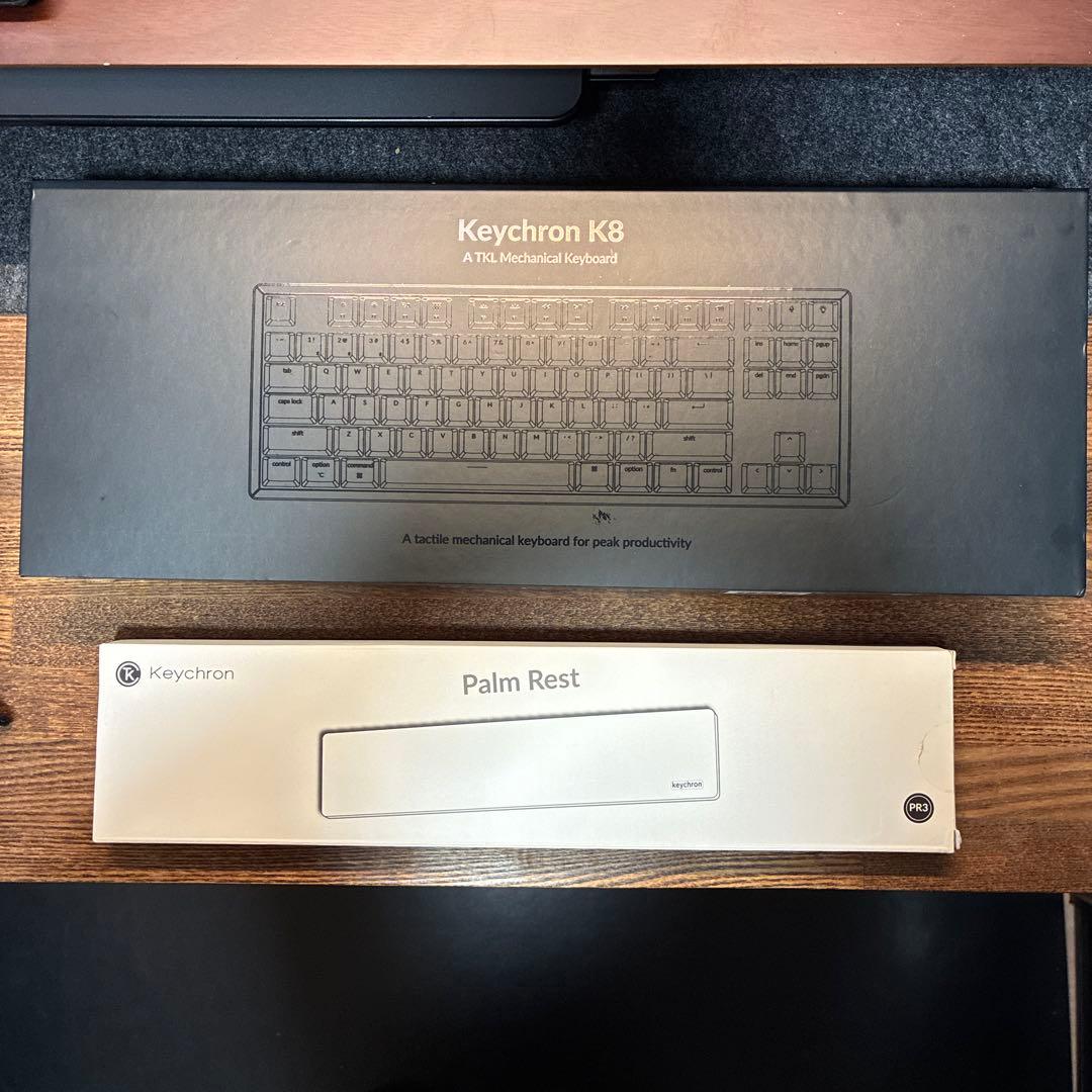 keychron K8 日本語配列 赤軸 RGB ホットスワップ アルミフレーム