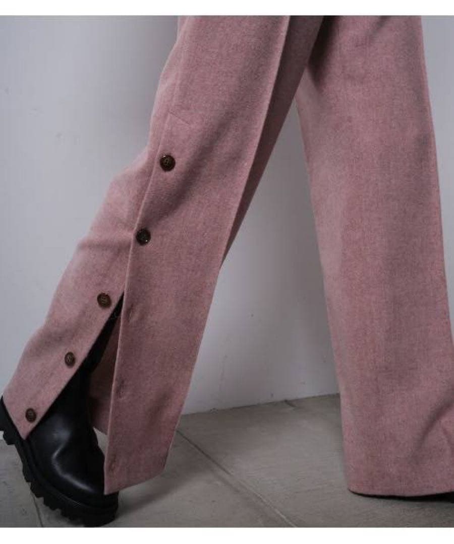 ウールクロップドシャツパンツ総額5万5000セットアップ