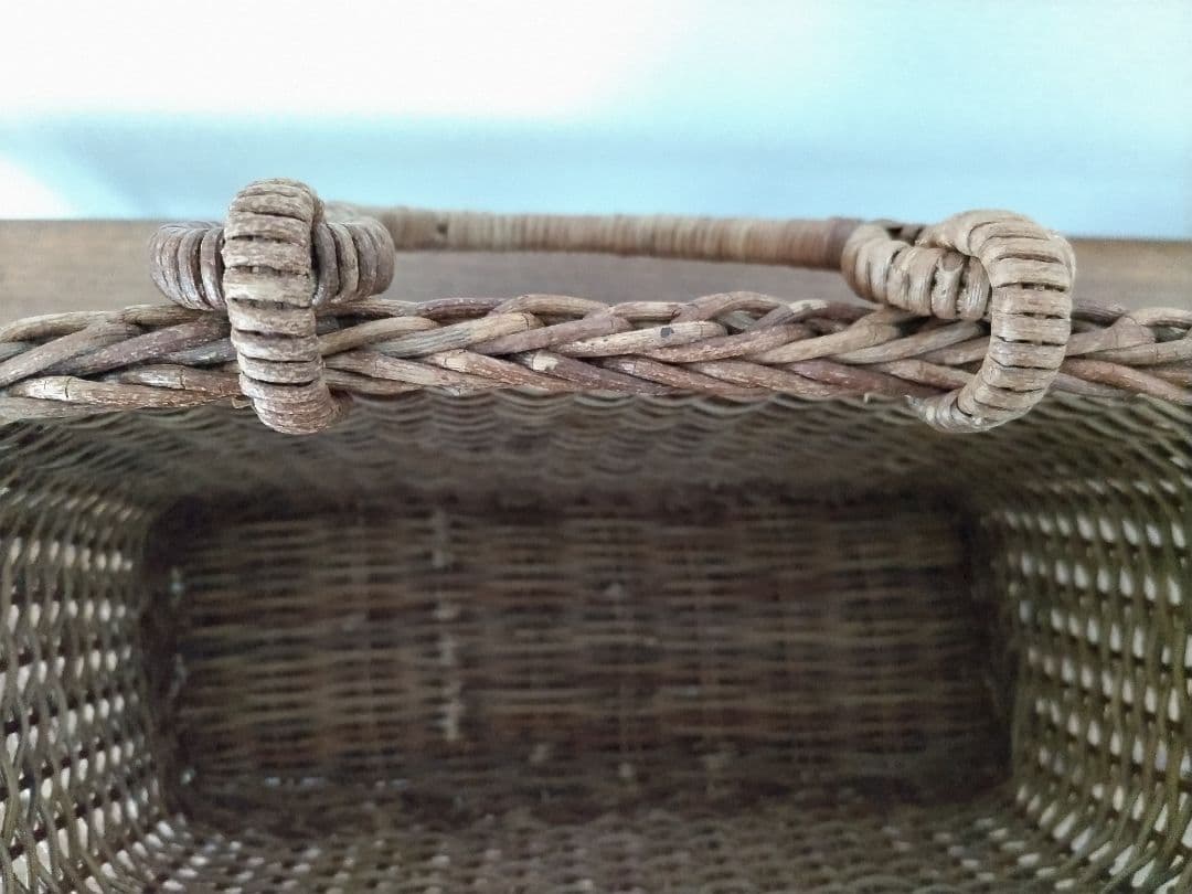 青森　宮本工芸　あけびカゴバッグ