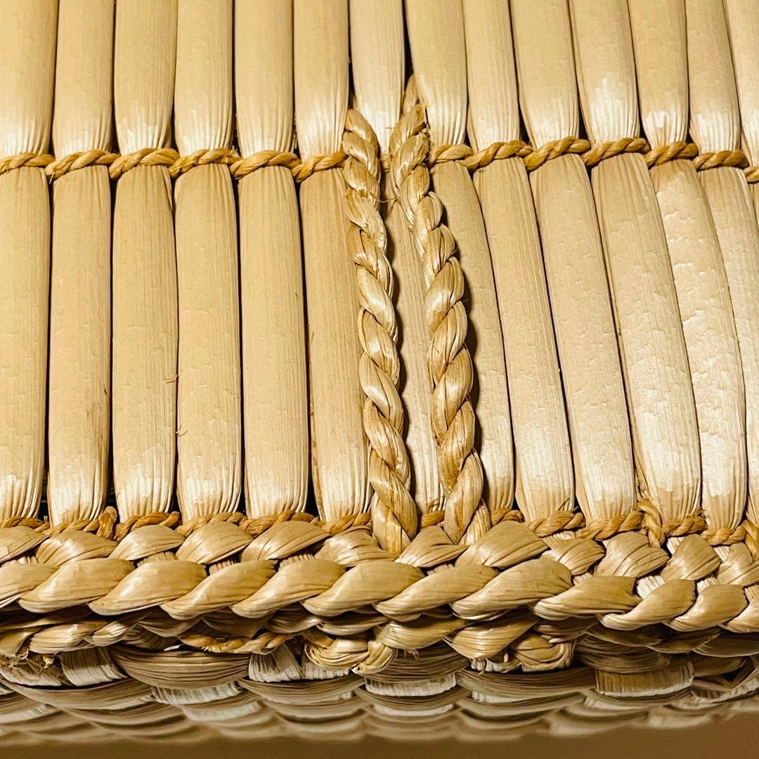 【新品・未使用】カゴバッグ　made in JAPAN