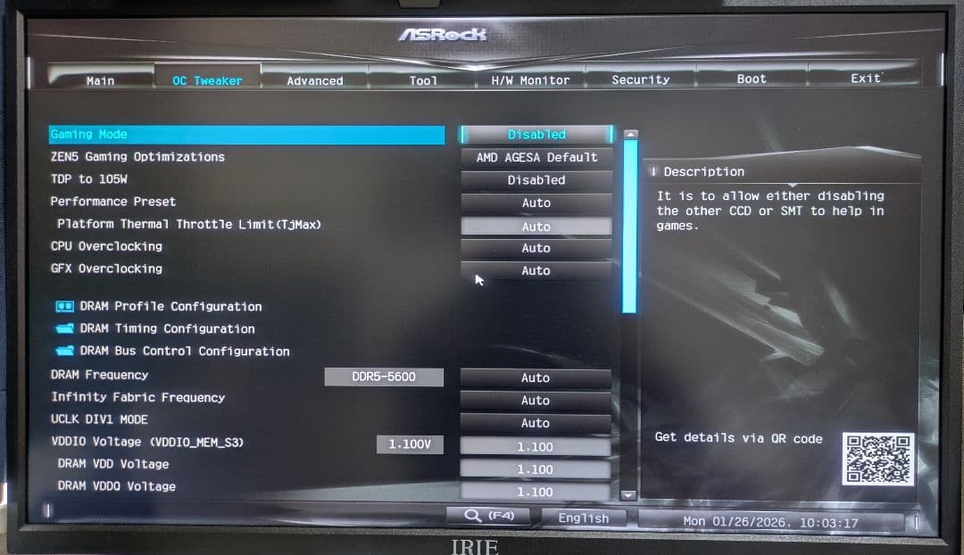 ASRock B650M-H/M.2+ マザーボード BIOS 4.03