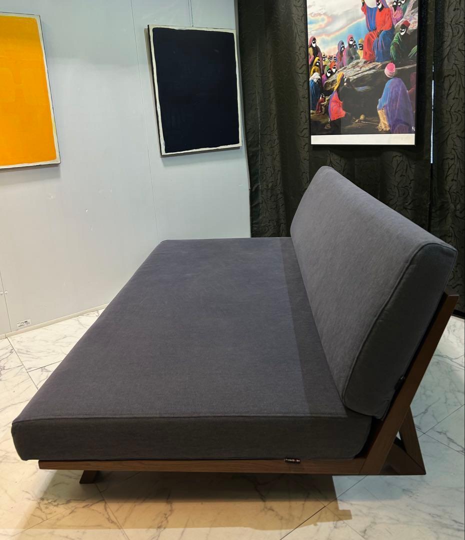 Sabisabi ソファ3人掛け【背もたれフラットタイプ】 オットマン