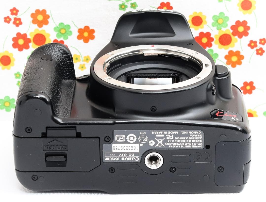 キャノン Canon kiss x2☆スマホに転送☆手振れ補正付☆初心者おススメ