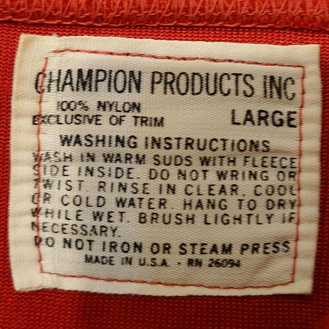 トップス 60s Champion Nylon HalfzipSweat PRODUCTS