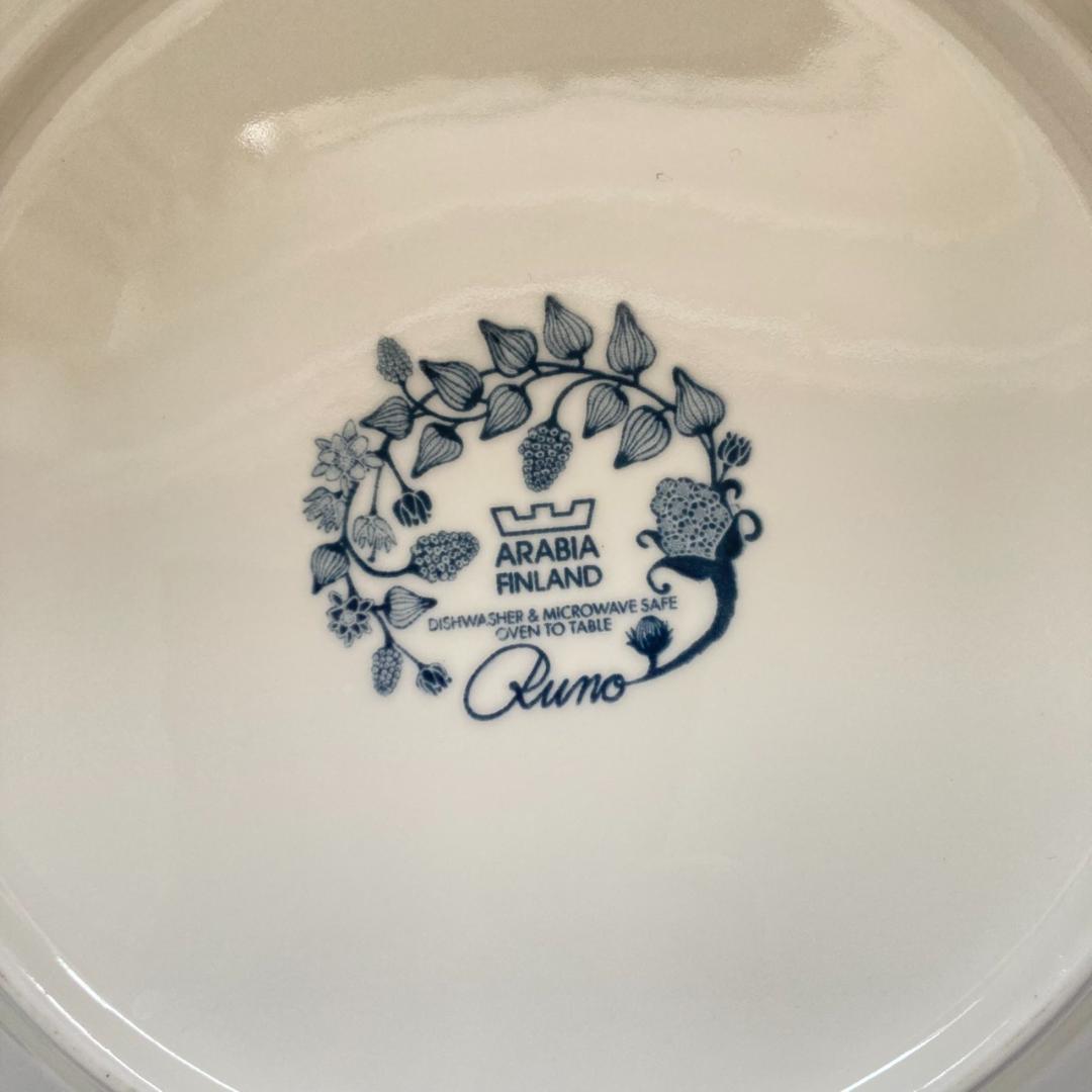 ARABIA　アラビア　Runo　ルノ　スプリングドロップ　26cm　2枚