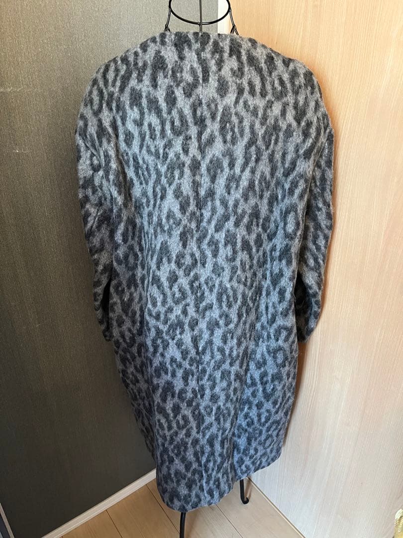 【新品タグ付き】RADIATE レオパードシャギーPコート
