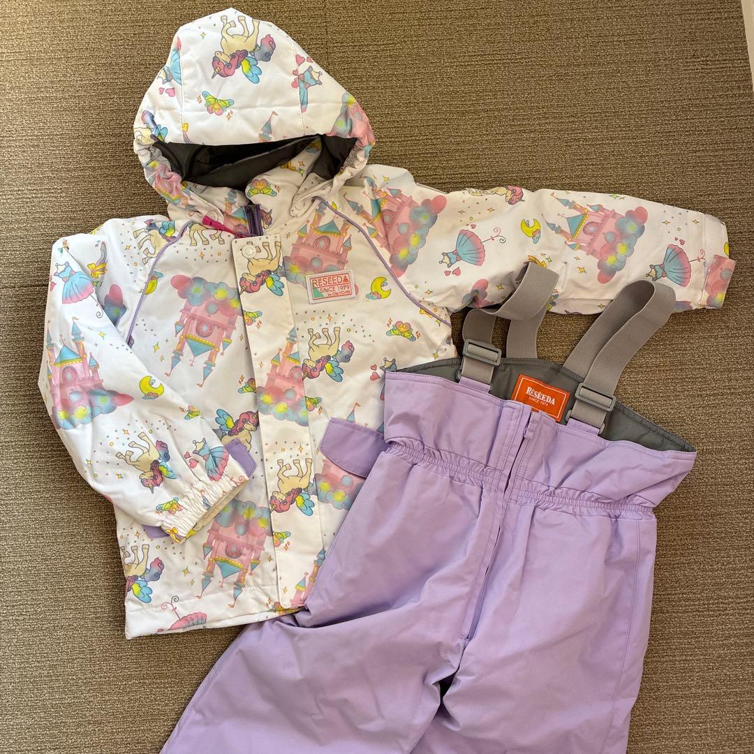 2万相当♡110サイズ♡４点セット♡子供用スキーウェア・シューズ・帽子・手袋