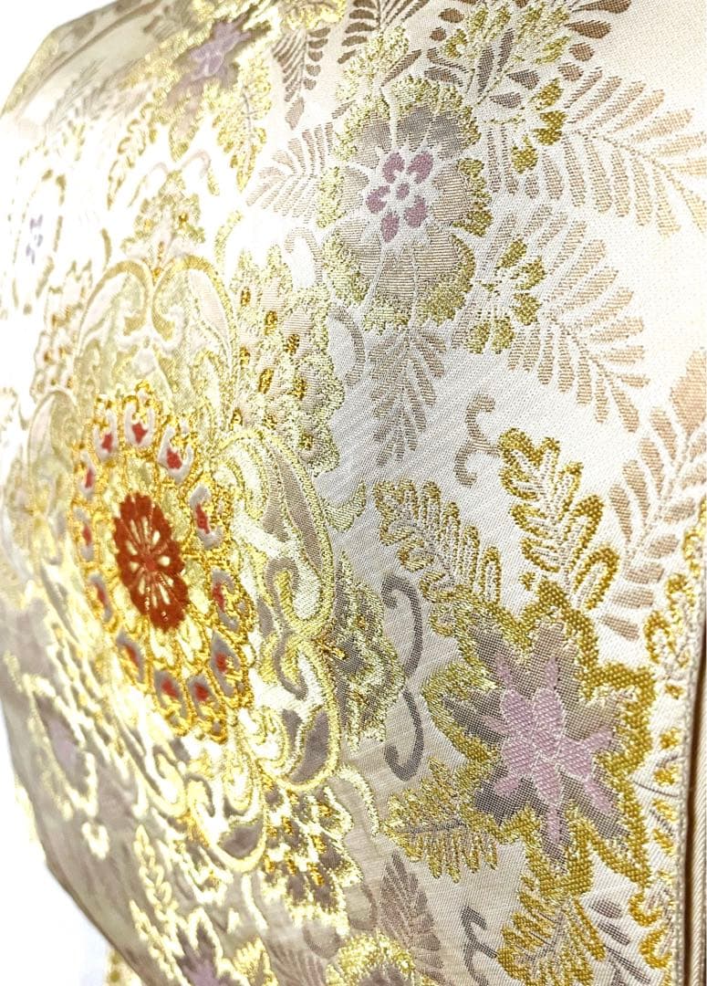 逸品♡ 西陣織　豪華♡金糸　礼装用　正絹　袋帯