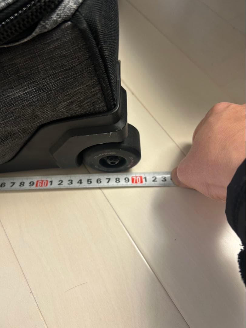 DAKINE グレー キャリーバッグ 大容量