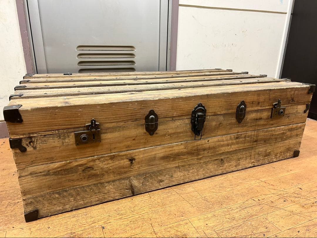 【ヴィンテージ】アンティーク　トランク　テーブル