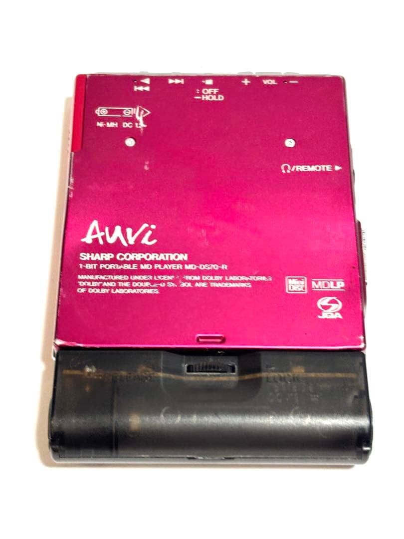 SHARP MDプレーヤー MD-DS70 動作品