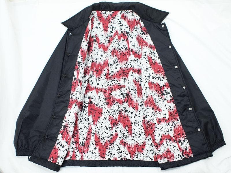 美品 MASSES COACH JKT SPLATTER コーチジャケット