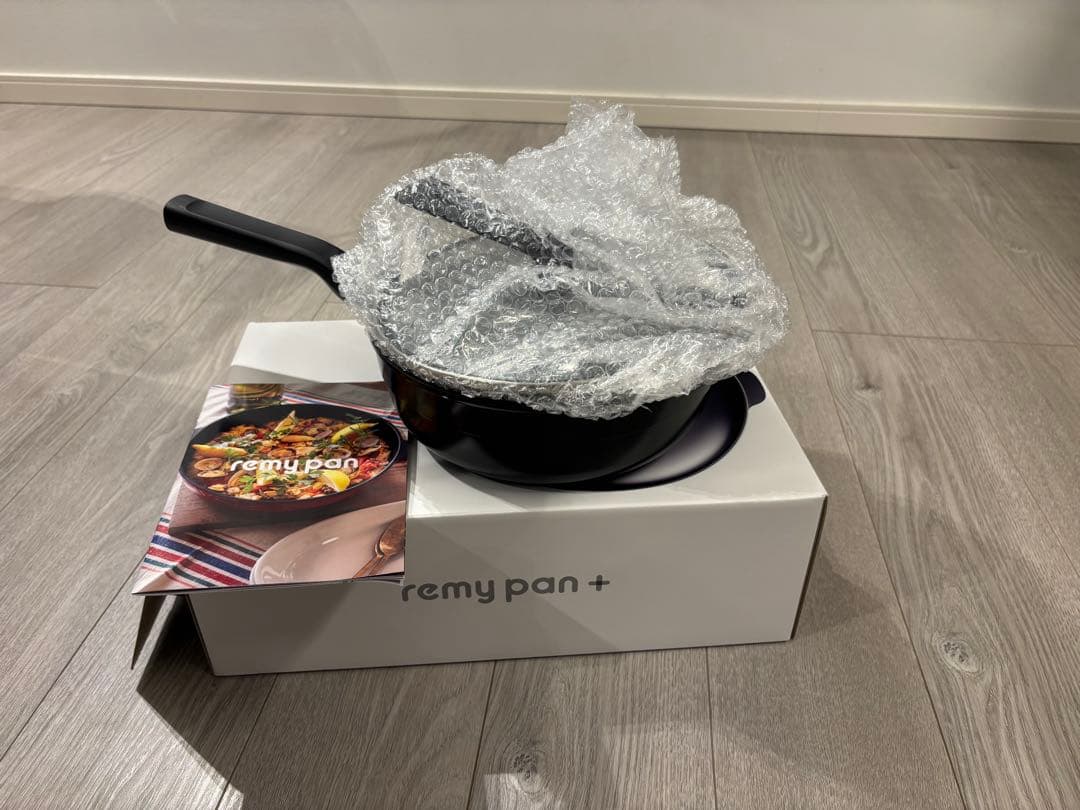 新品　レミパンプラス　フライパン　ブラック