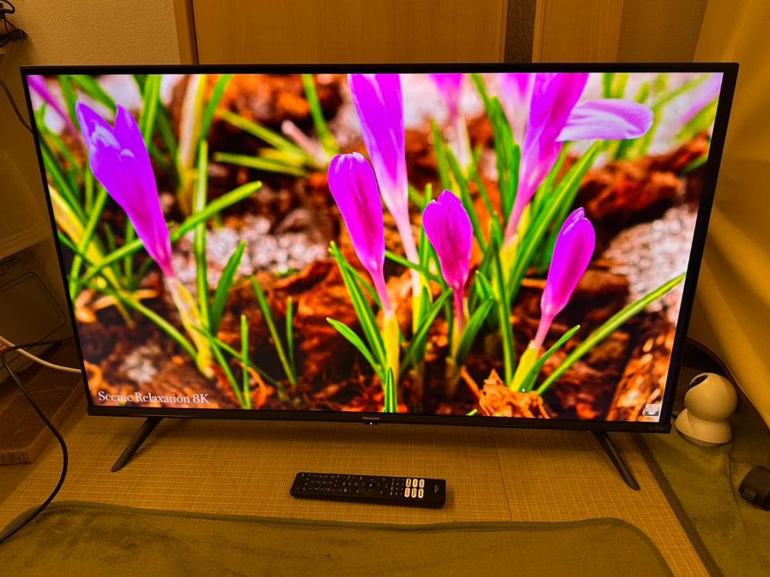 ハイセンス hisense 43型　スマートテレビ 43A6G　21年製極美品！