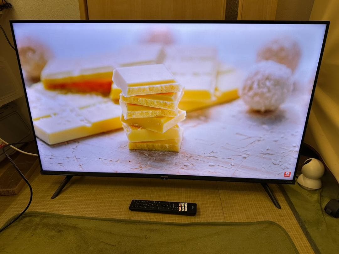 ハイセンス hisense 43型　スマートテレビ 43A6G　21年製極美品！